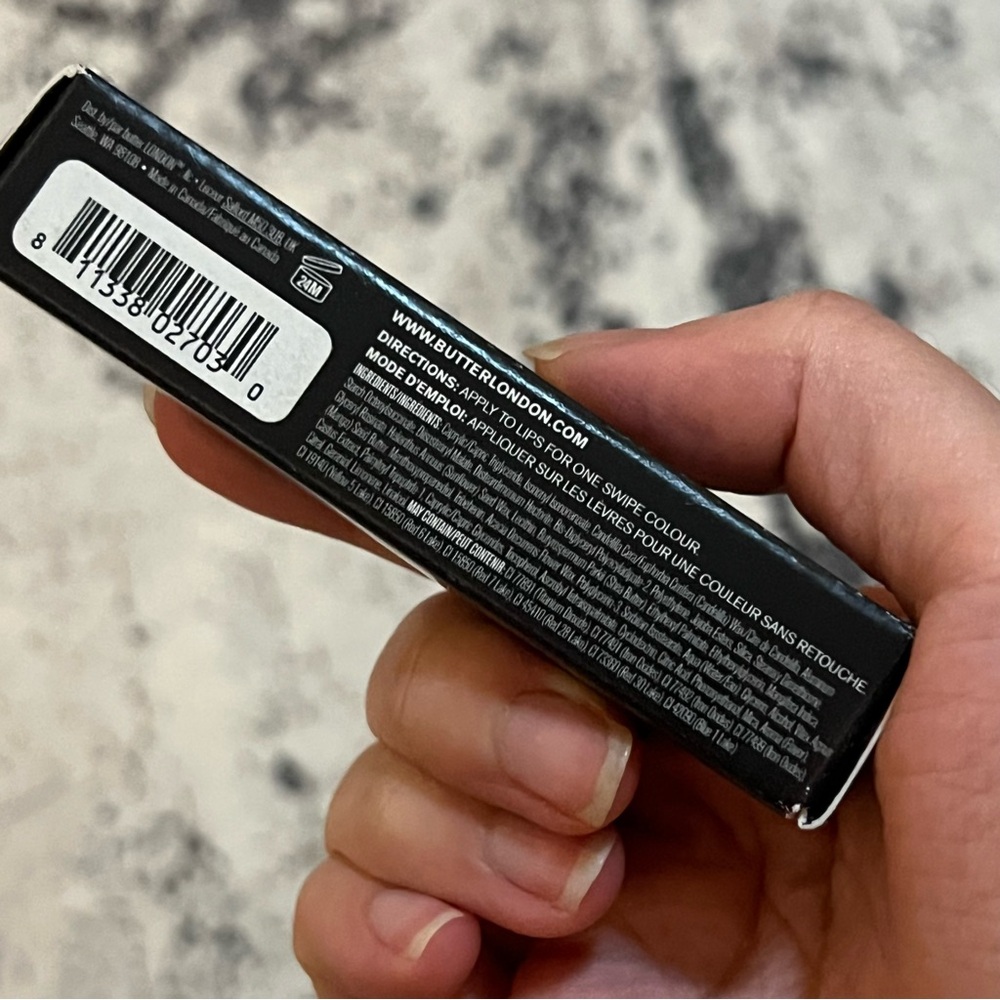 butter london weightless matte plumping lip colour fired up - Picture 4 of 7